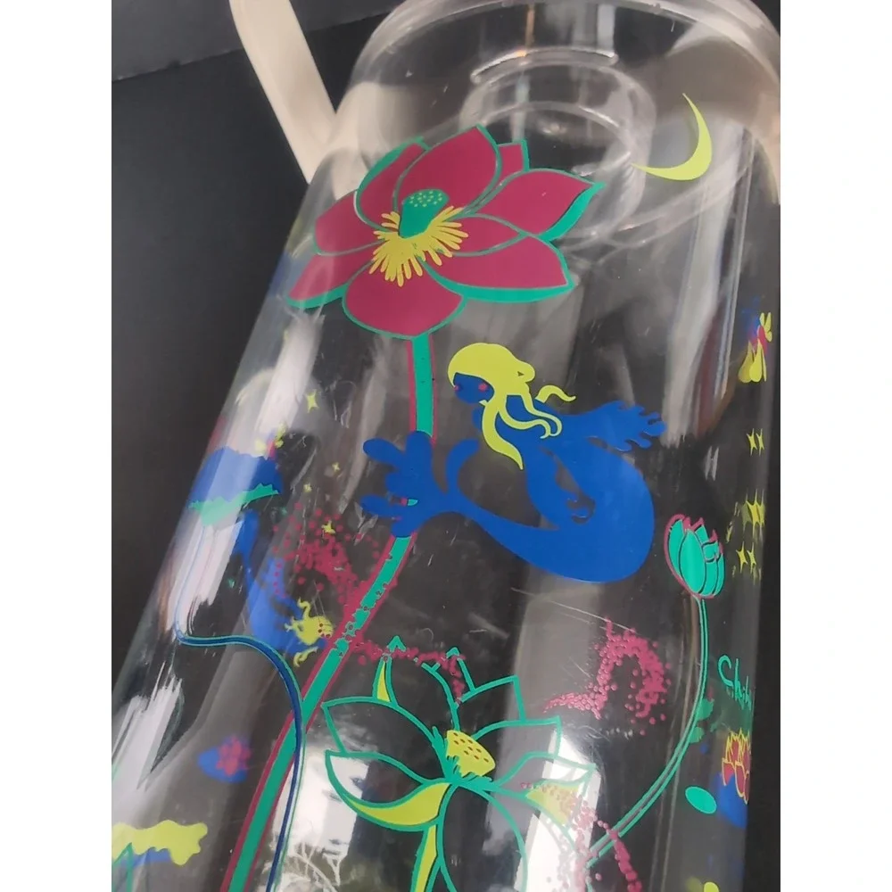 Absolut Vodka Mermaid Pitcher Country of Sweden Colorful Chiho Aoshima Painting